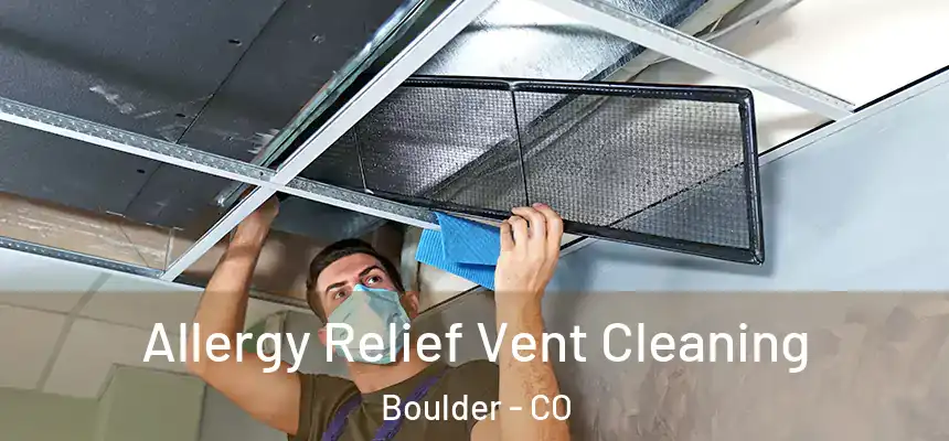 Allergy Relief Vent Cleaning Boulder - CO